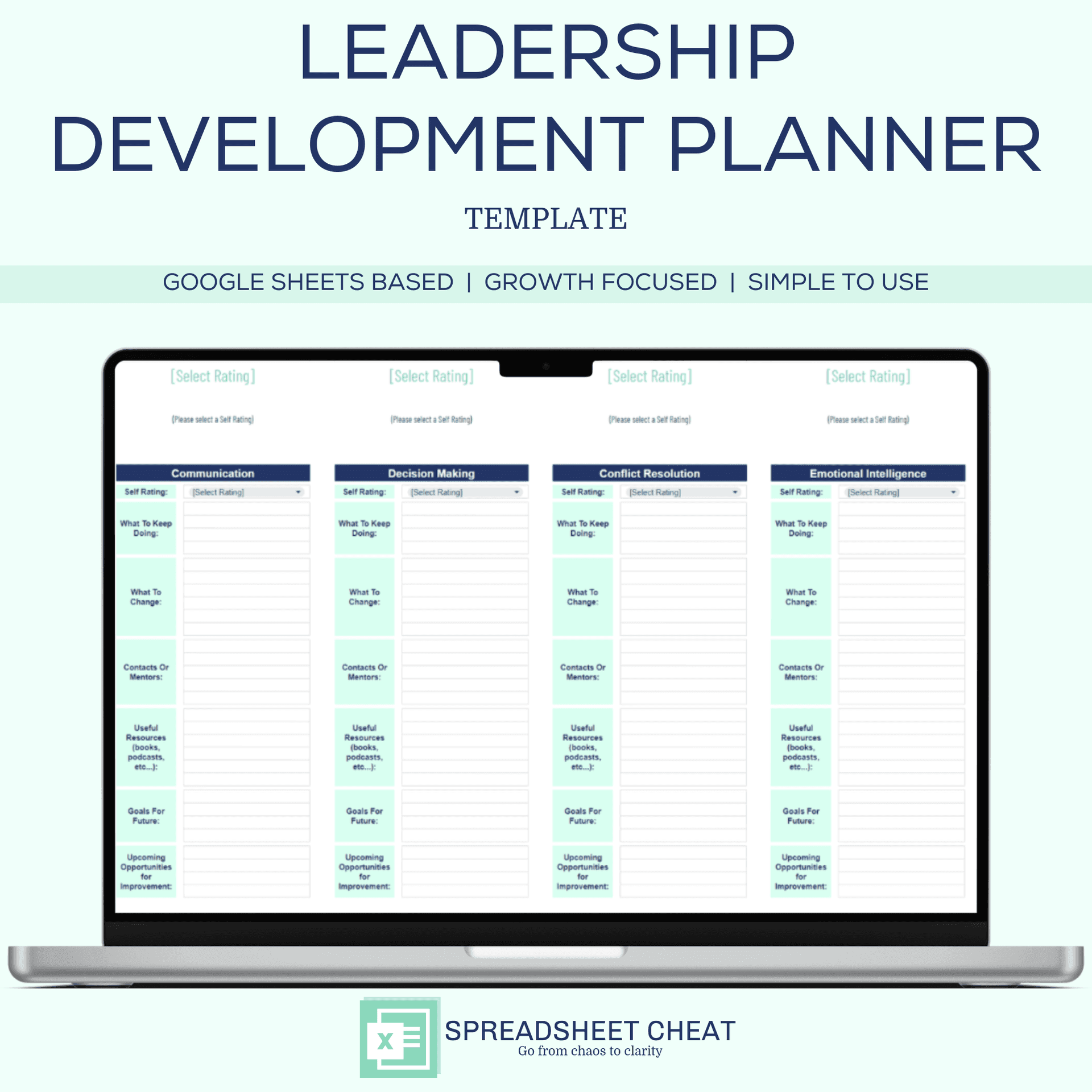 Leadership Development Planner Template